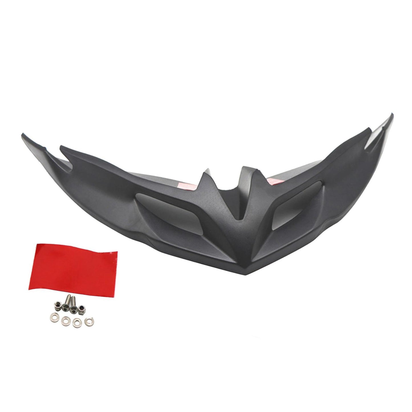 ABS Front Protector Winglets Fairing for Kawasaki Versys650 KLE650 Black