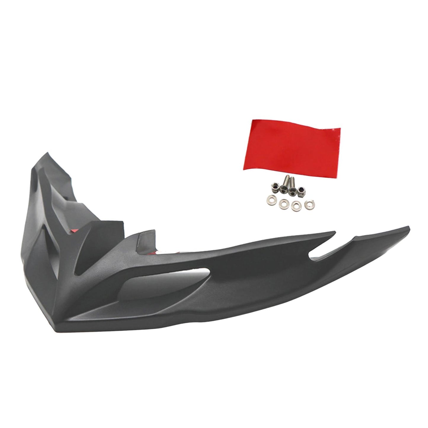 ABS Front Protector Winglets Fairing for Kawasaki Versys650 KLE650 Black
