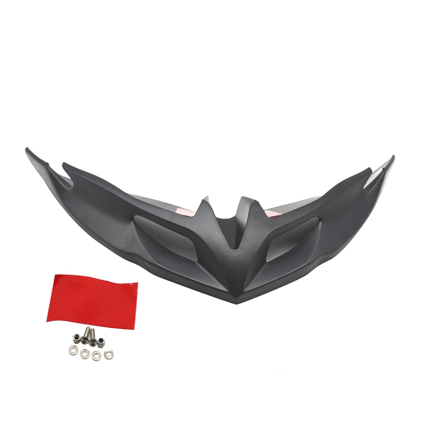 ABS Front Protector Winglets Fairing for Kawasaki Versys650 KLE650 Black