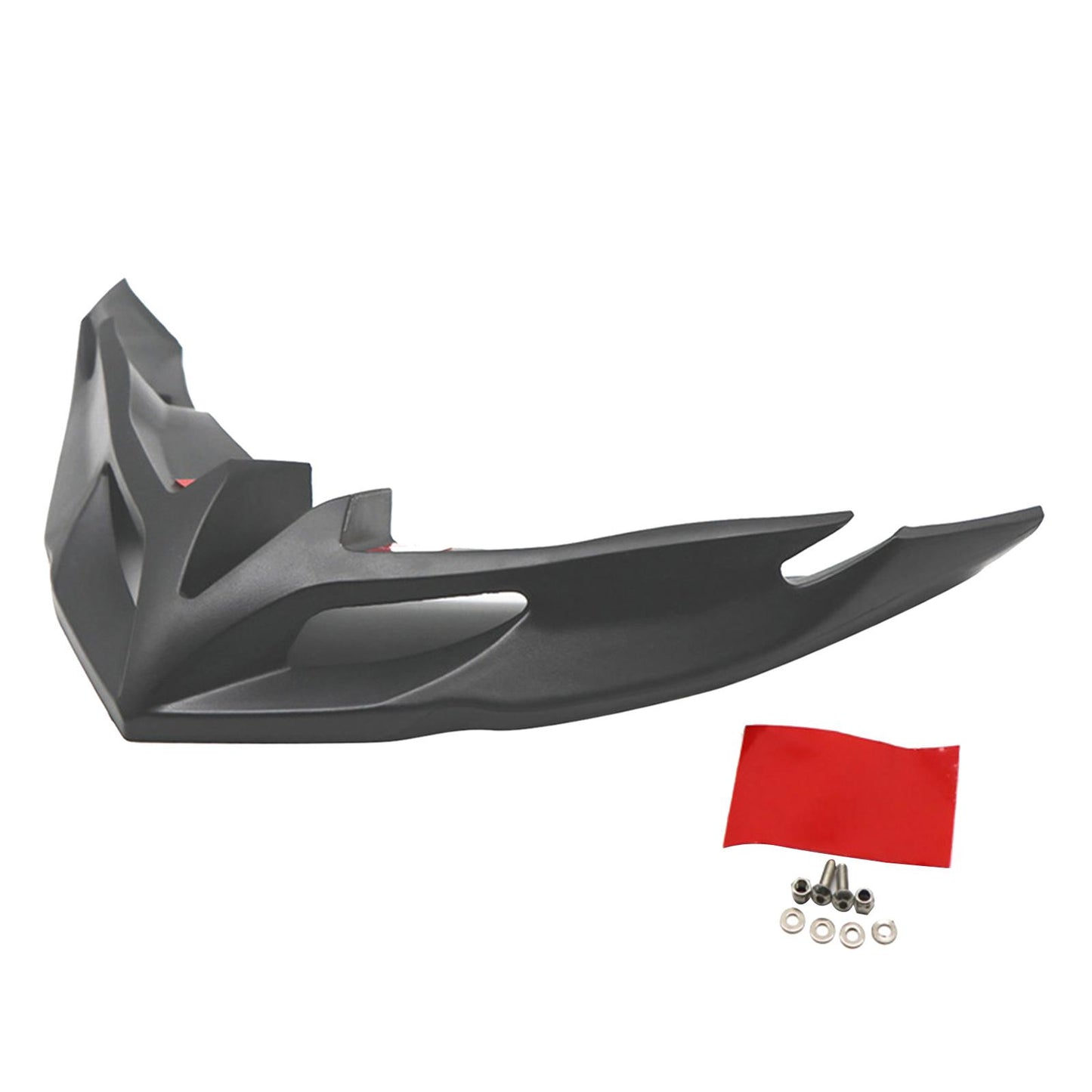ABS Front Protector Winglets Fairing for Kawasaki Versys650 KLE650 Black