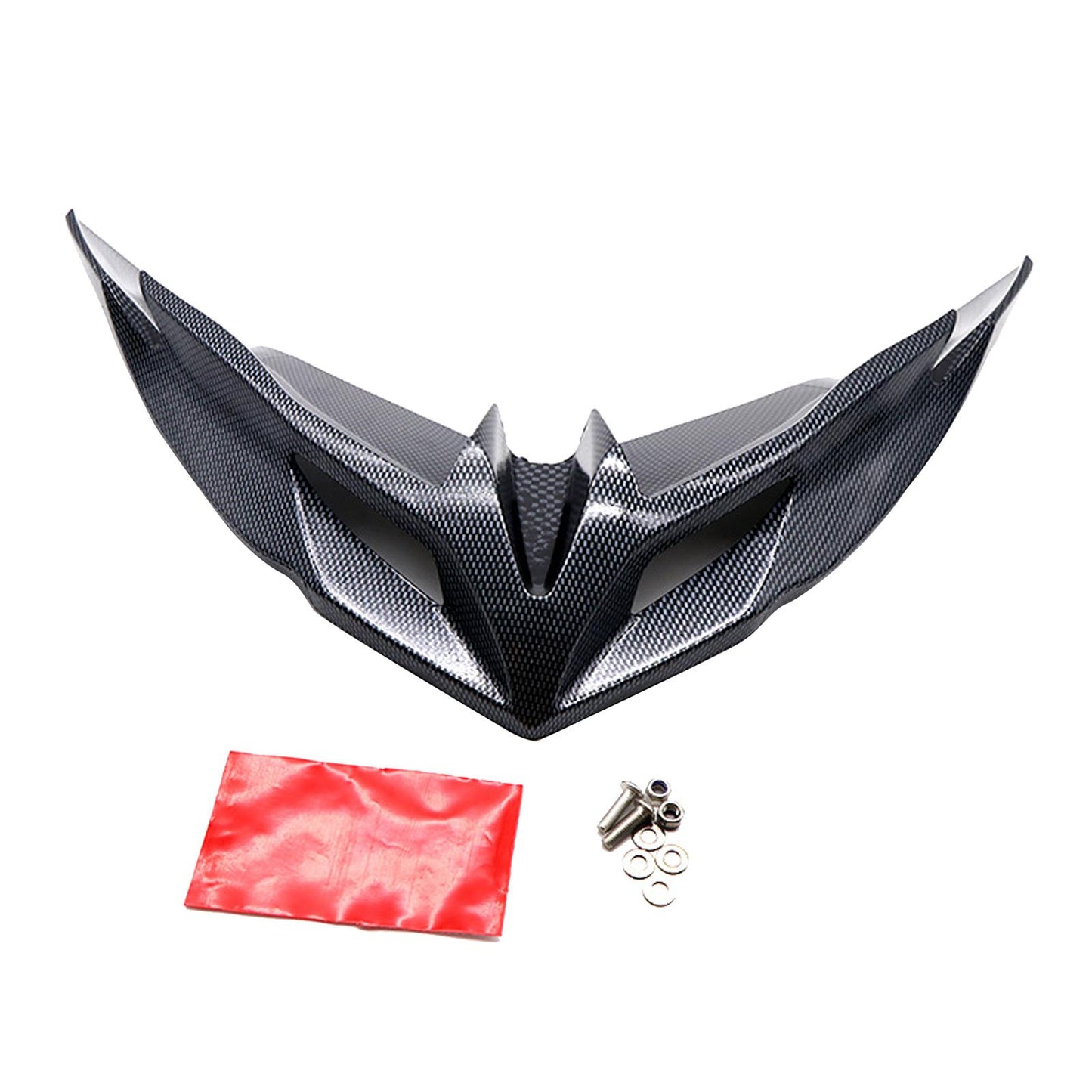 ABS Front Protector Winglets Fairing for Kawasaki Versys650 KLE650 Carbon