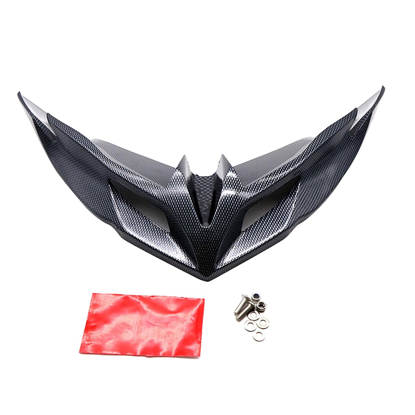 ABS Front Protector Winglets Fairing for Kawasaki Versys650 KLE650 Carbon