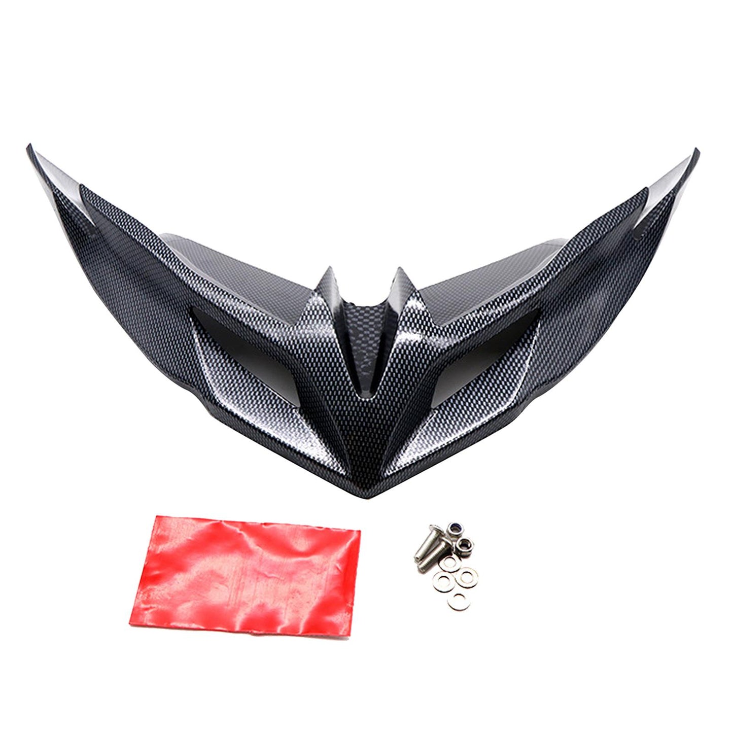 ABS Front Protector Winglets Fairing for Kawasaki Versys650 KLE650 Carbon