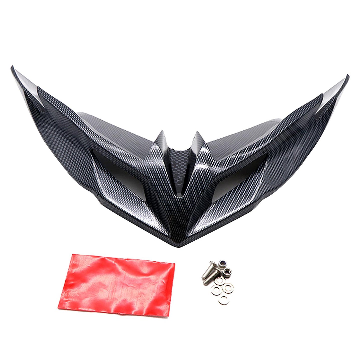 ABS Front Protector Winglets Fairing for Kawasaki Versys650 KLE650 Carbon