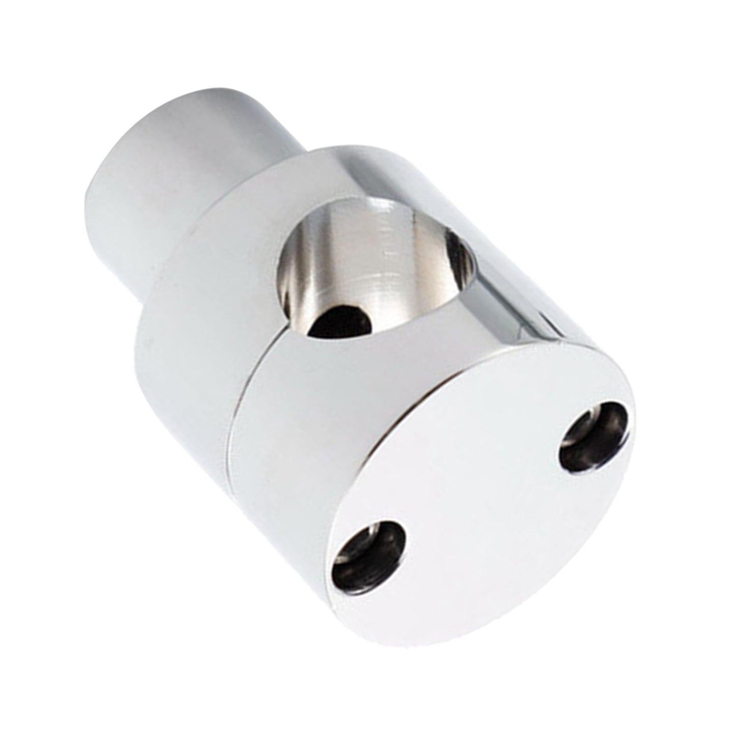 Straight Handlebar Risers for Harley King Touring Grips chrome white 25mm