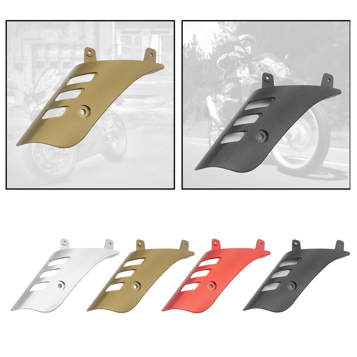 Rocker Cover Protector for Vespa GTS 125 200 300 13-20 Motorbike Acc Black