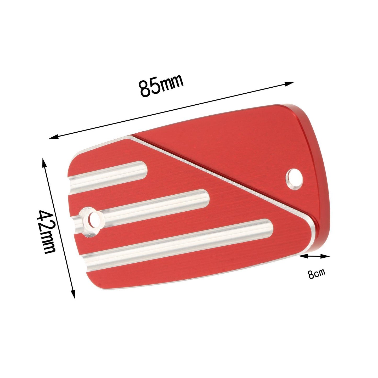 Front Brake Cylinder Fluid Reservoir Cover for Honda Rebel CMX 500 Red