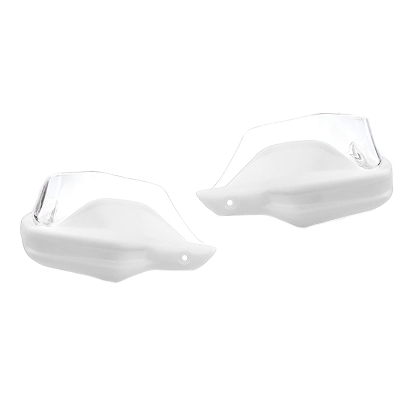 Motorcycle Hand Guard Hand Shield Protector White Transparent