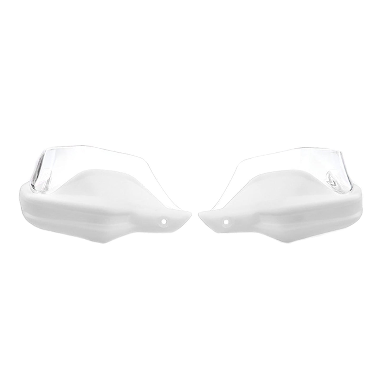 Motorcycle Hand Guard Hand Shield Protector White Transparent