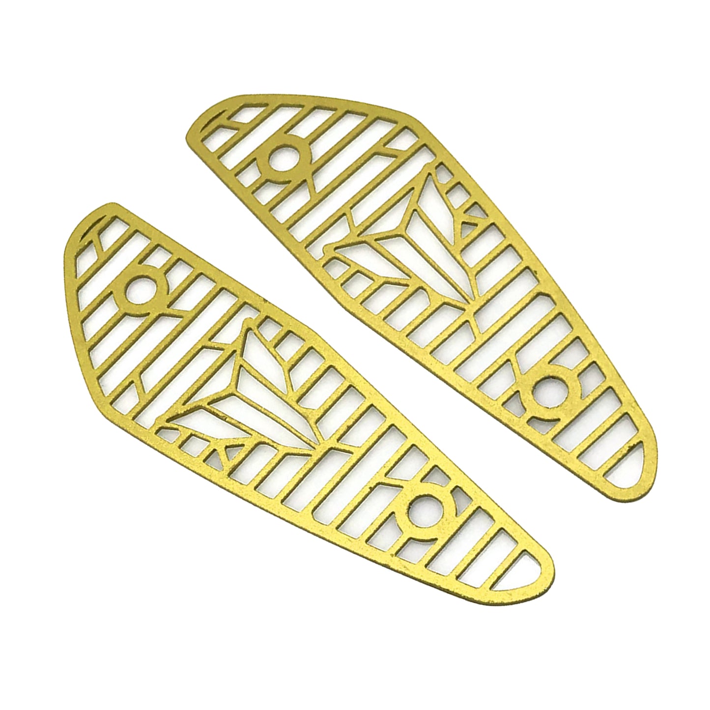 2pcs Motorcycle Air Intake Cover Guard For Yamaha MT-15 18-20 Gold