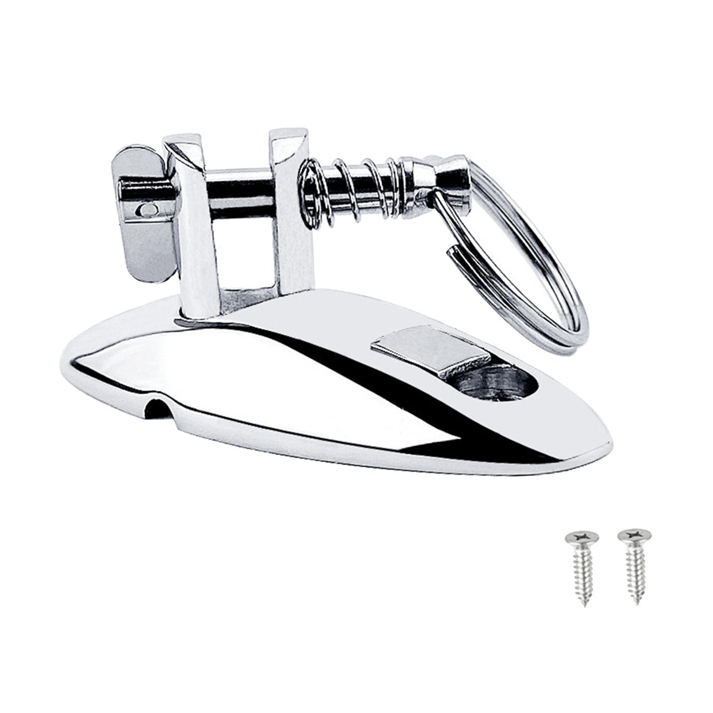 316 Steel Marine Deck Side Hinge for Bimini Boat Top Fitting Pin version