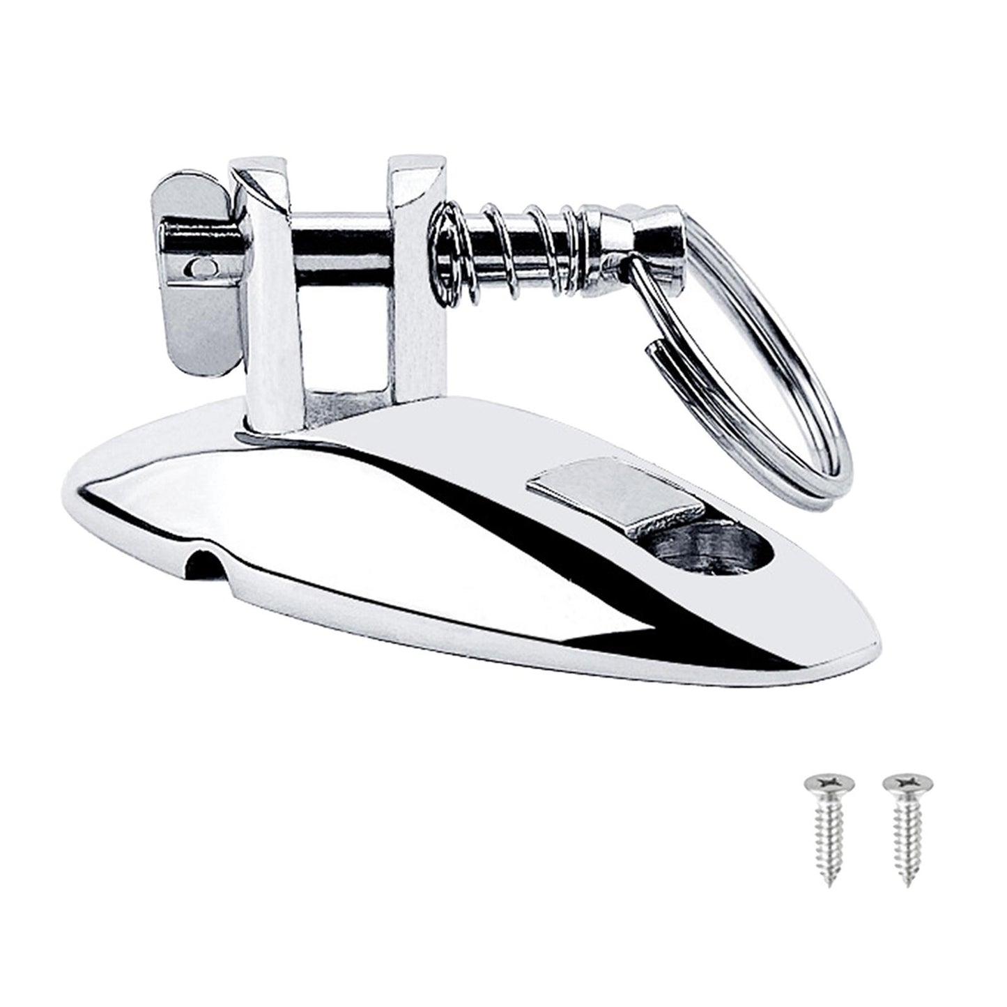 316 Steel Marine Deck Side Hinge for Bimini Boat Top Fitting Pin version