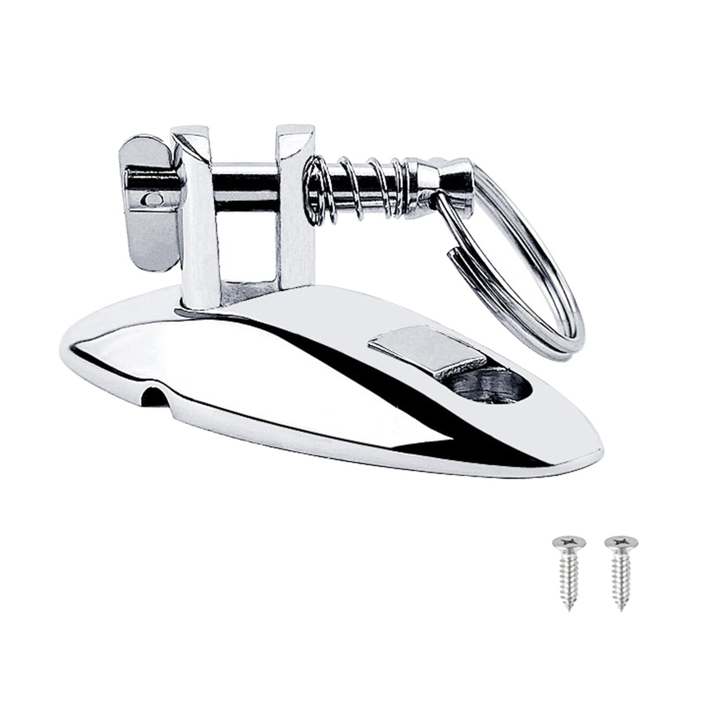 316 Steel Marine Deck Side Hinge for Bimini Boat Top Fitting Pin version