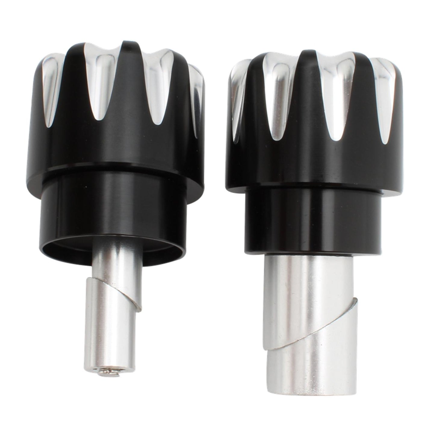 2 Pcs Motorcycle Front Axle Nut Cover lid Bolt For BMW R18 B Black