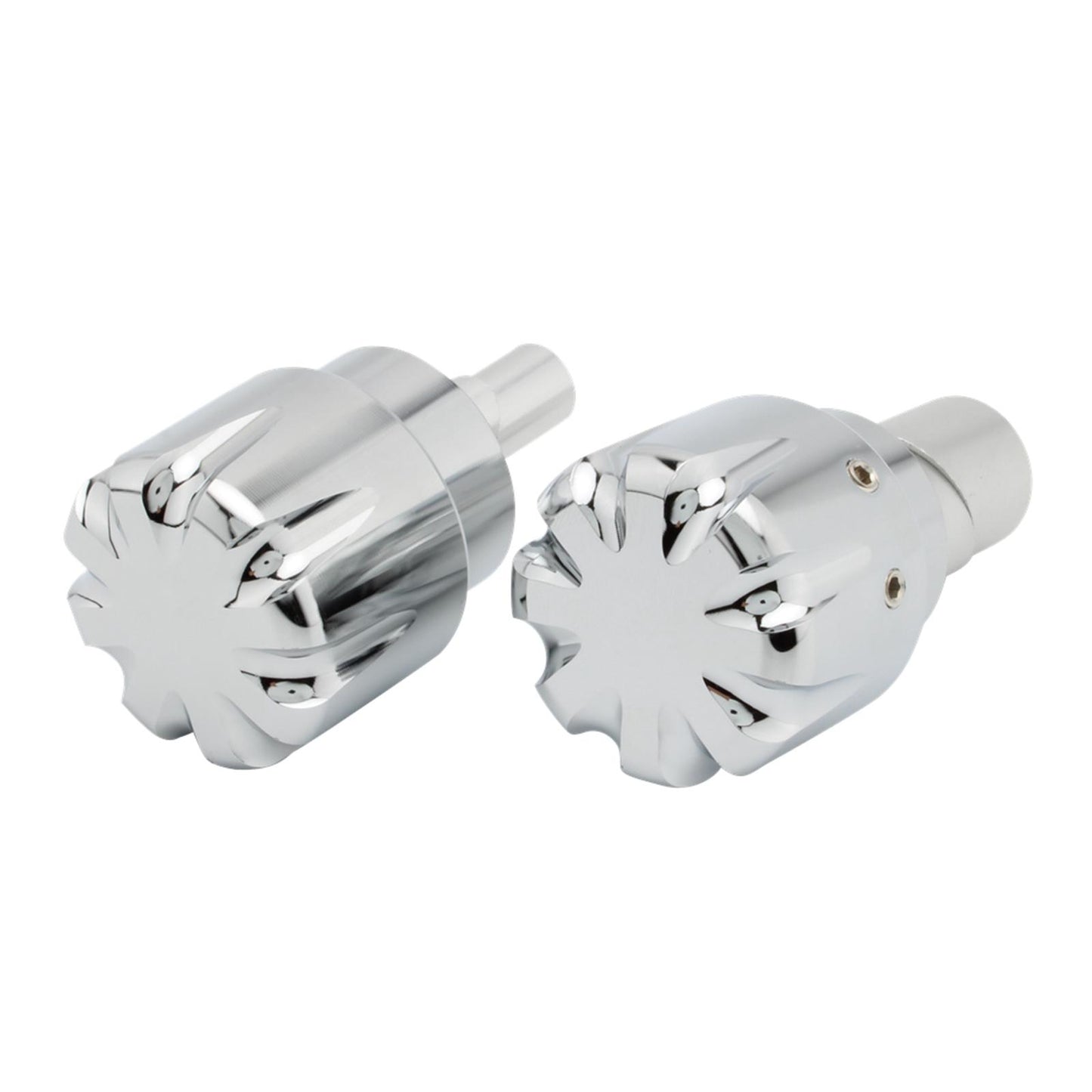 2 Pcs Motorcycle Front Axle Nut Cover lid Bolt For BMW R18 B Electroplate