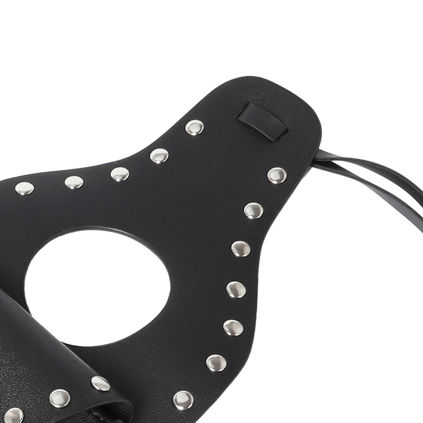 Black PU Gas Fuel Tank Cover Panel Bag Pouch for Sportster with Rivet