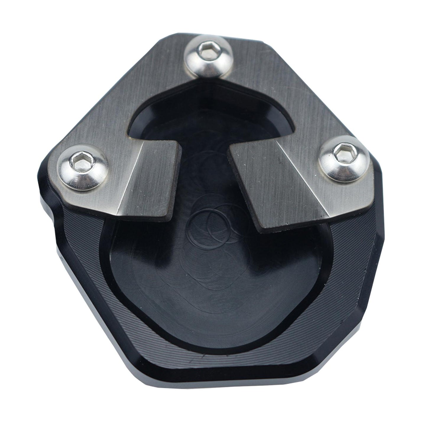 Aluminum Kickstand Enlarger Plate Anodizing for BMW S1000XR 2020-2022 Black