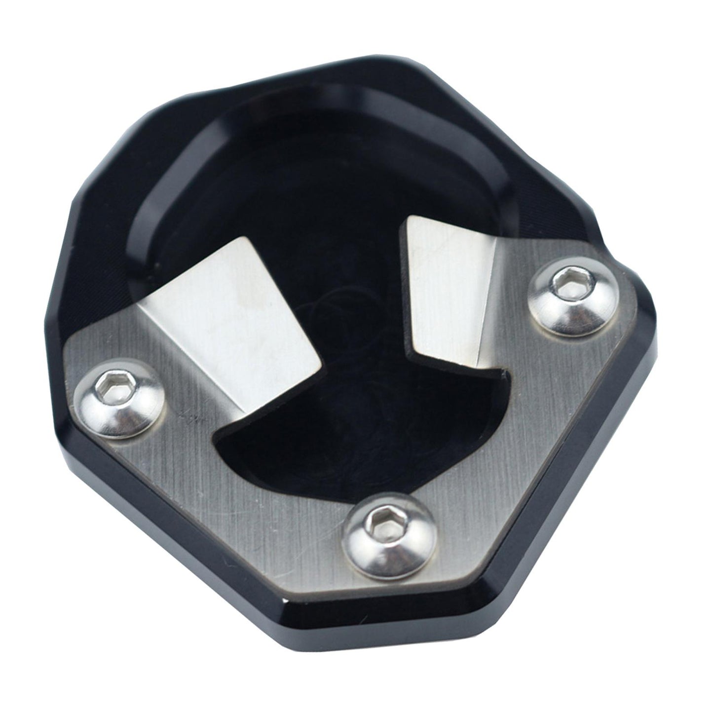 Aluminum Kickstand Enlarger Plate Anodizing for BMW S1000XR 2020-2022 Black