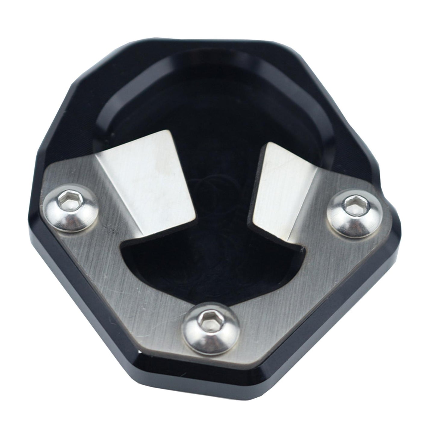 Aluminum Kickstand Enlarger Plate Anodizing for BMW S1000XR 2020-2022 Black