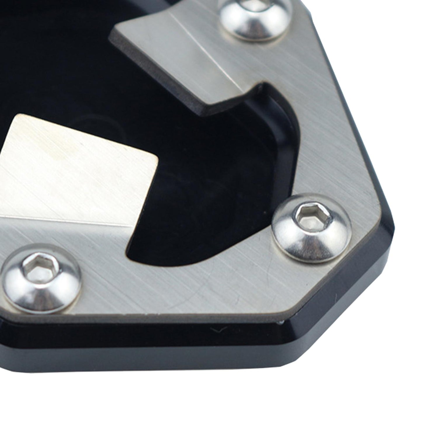 Aluminum Kickstand Enlarger Plate Anodizing for BMW S1000XR 2020-2022 Black