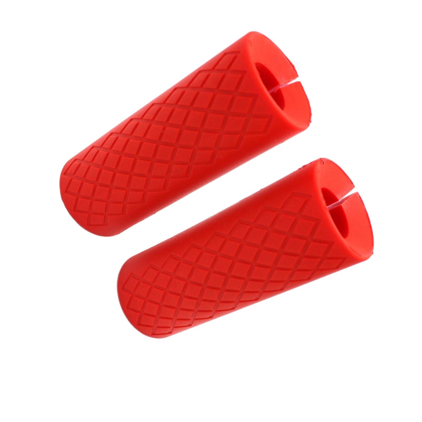 2Pcs Motorcycle Bumper Guard Blocks 25mm Protector for BMW R1250GS Red