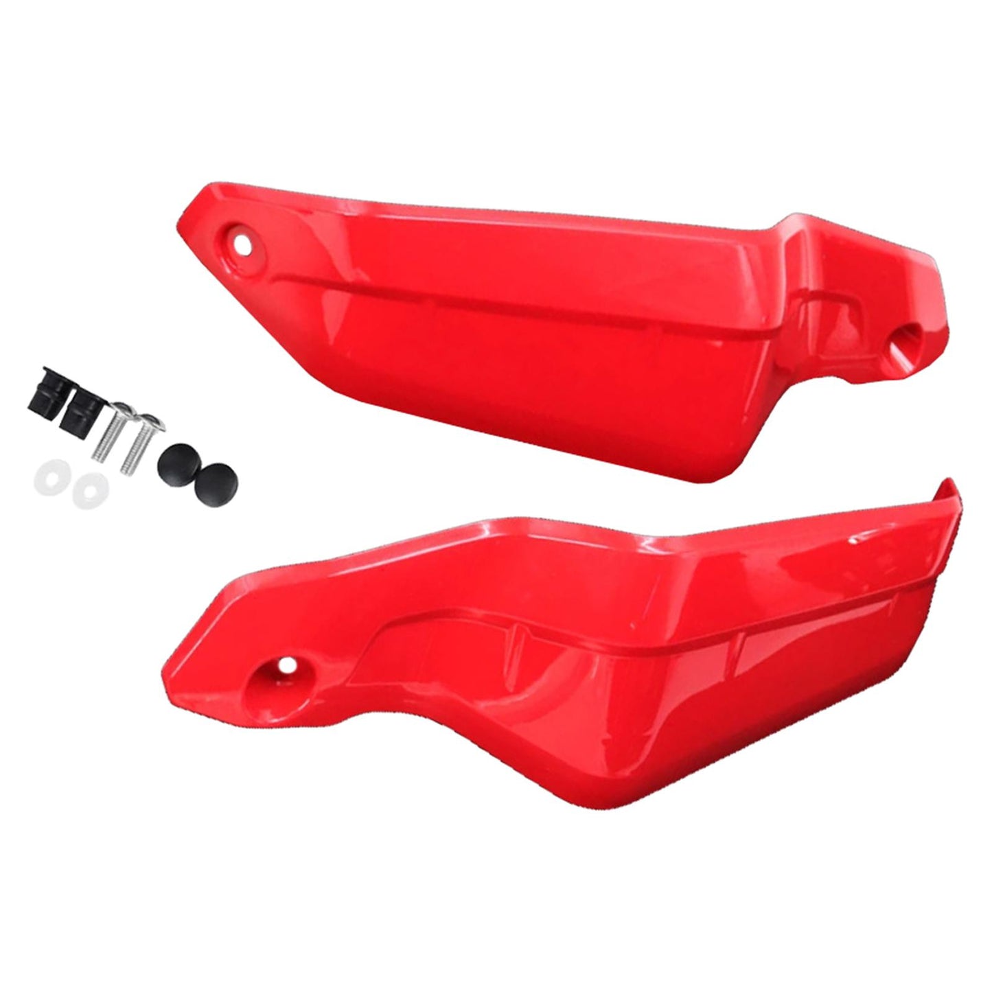 2 Pieces Motorcycle Hand Guard Fits for Honda Crf1100L Adv. Sports 20-21 Red