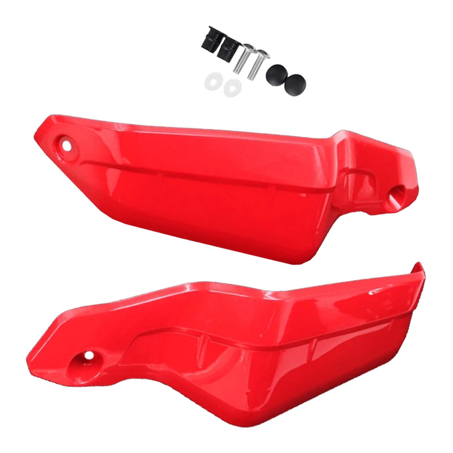 2 Pieces Motorcycle Hand Guard Fits for Honda Crf1100L Adv. Sports 20-21 Red