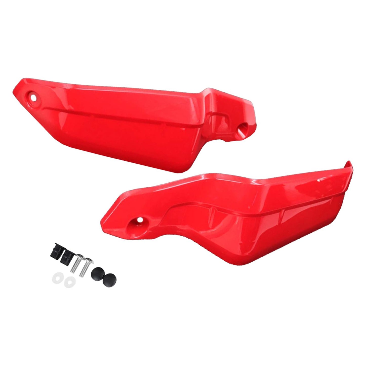 2 Pieces Motorcycle Hand Guard Fits for Honda Crf1100L Adv. Sports 20-21 Red