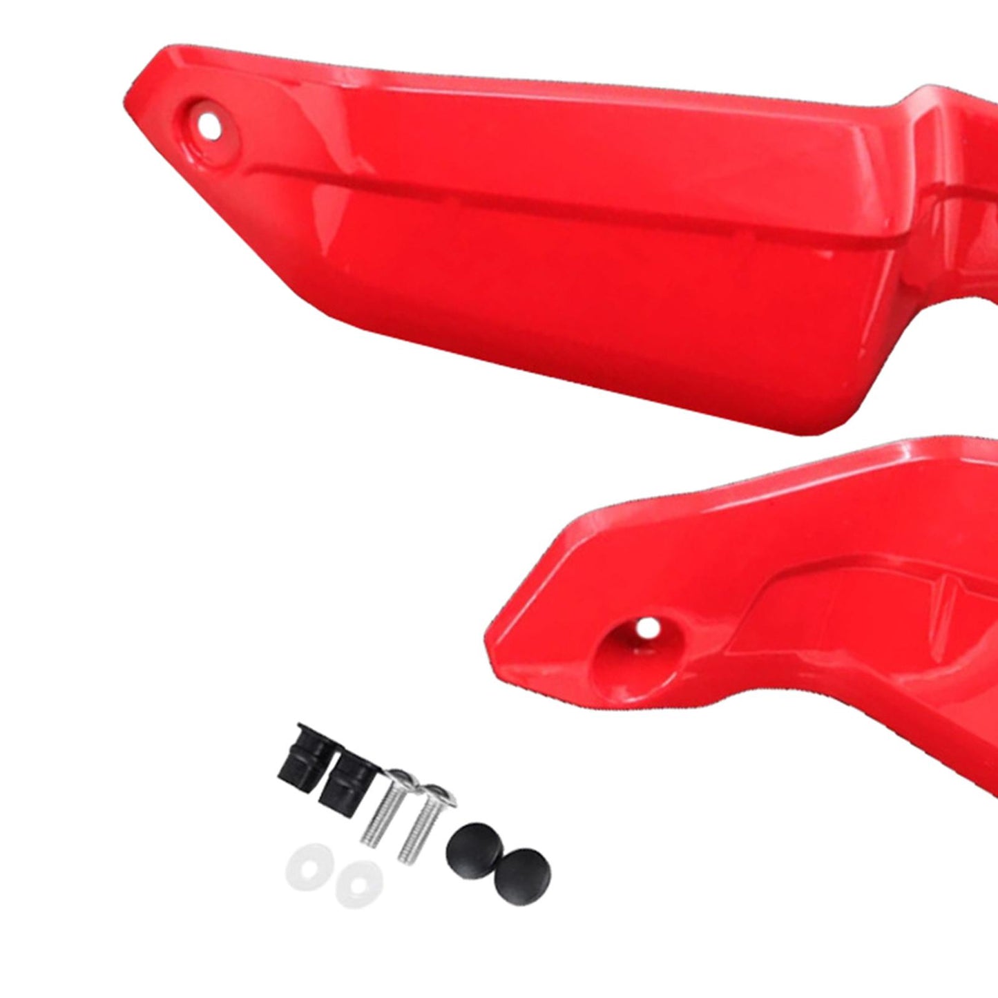 2 Pieces Motorcycle Hand Guard Fits for Honda Crf1100L Adv. Sports 20-21 Red