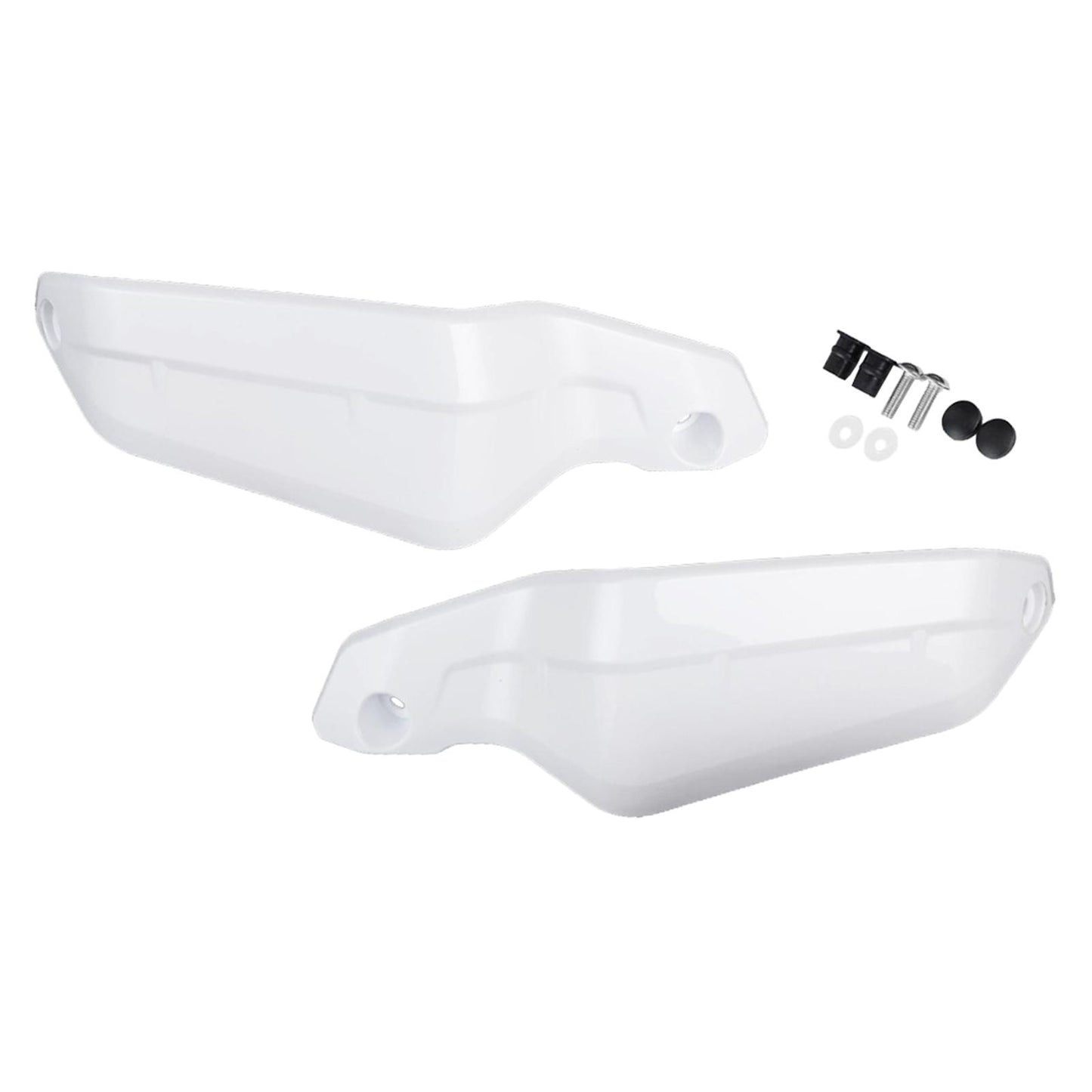 2 Pieces Motorcycle Hand Guard Fits for Honda Crf1100L Adv. Sports 20-21 White