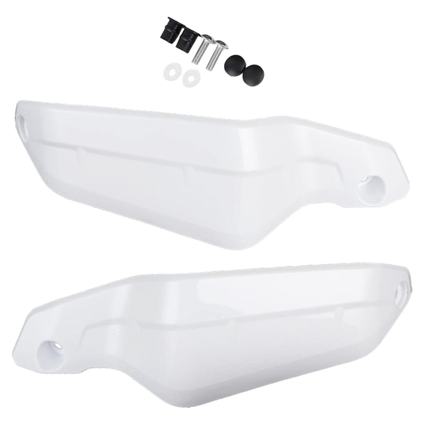2 Pieces Motorcycle Hand Guard Fits for Honda Crf1100L Adv. Sports 20-21 White