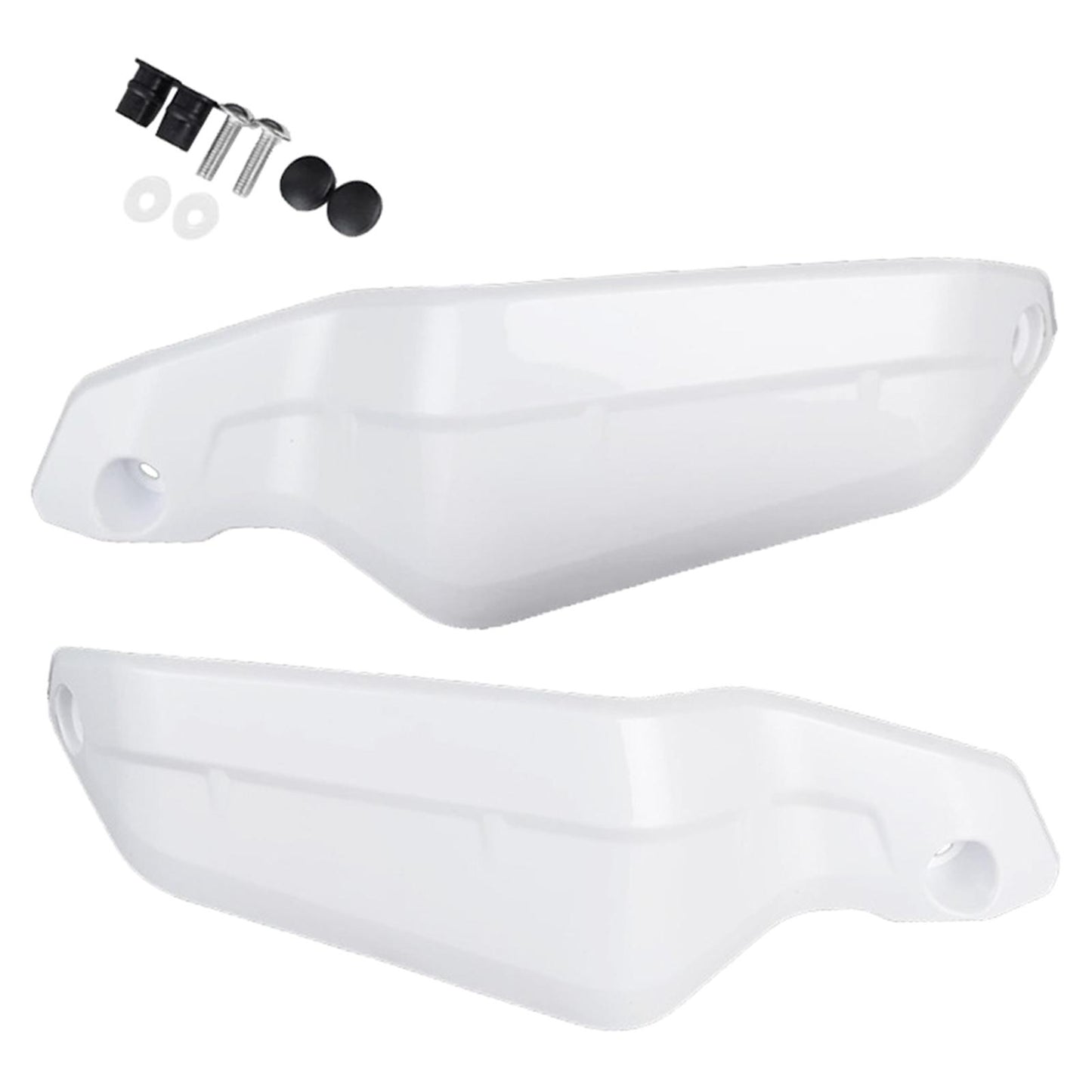 2 Pieces Motorcycle Hand Guard Fits for Honda Crf1100L Adv. Sports 20-21 White