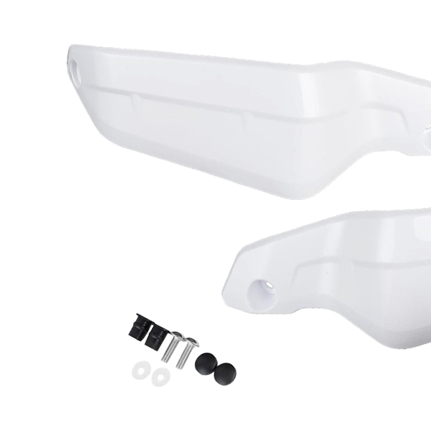 2 Pieces Motorcycle Hand Guard Fits for Honda Crf1100L Adv. Sports 20-21 White