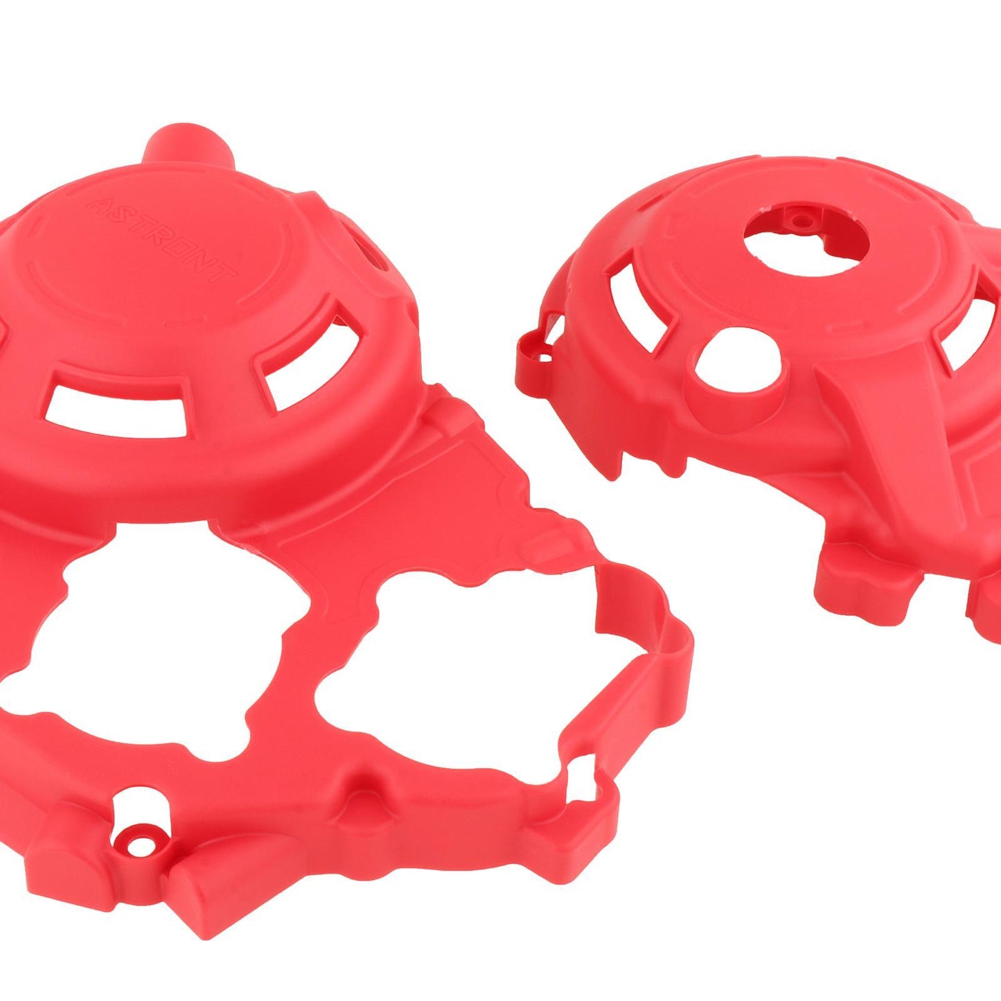 2 Pieces Engine Protection Cover for Honda Crf250L Premium Professional red