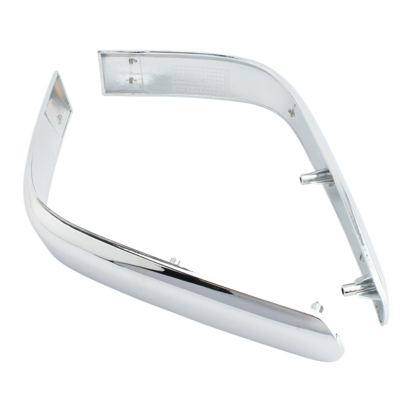 2Pcs Saddlebag Decoration Strips Chrome for Honda GL1800 Goldwing 01-11