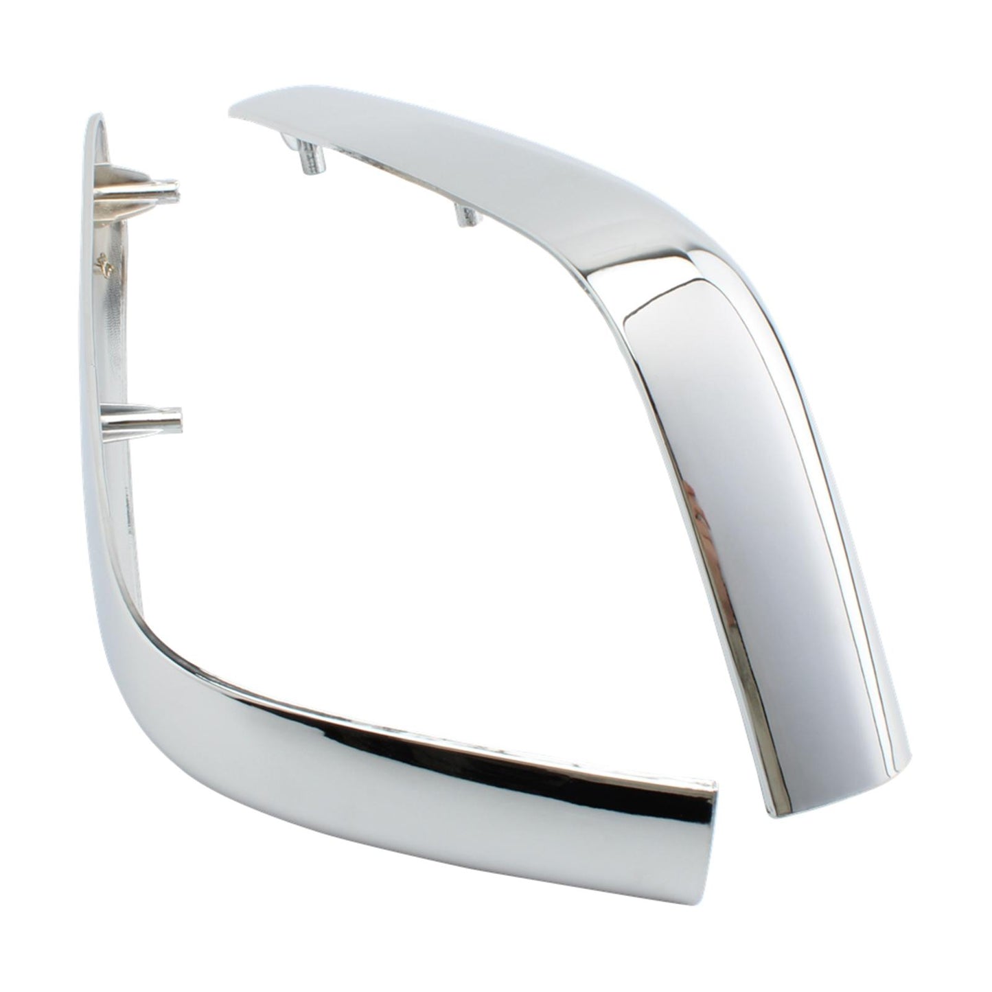 2Pcs Saddlebag Decoration Strips Chrome for Honda GL1800 Goldwing 01-11