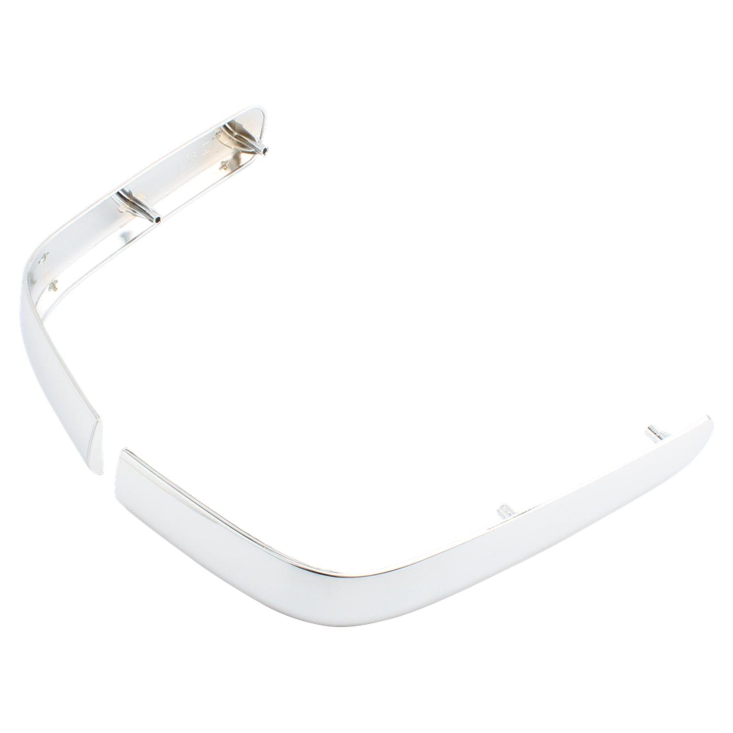 2Pcs Saddlebag Decoration Strips Chrome for Honda GL1800 Goldwing 01-11