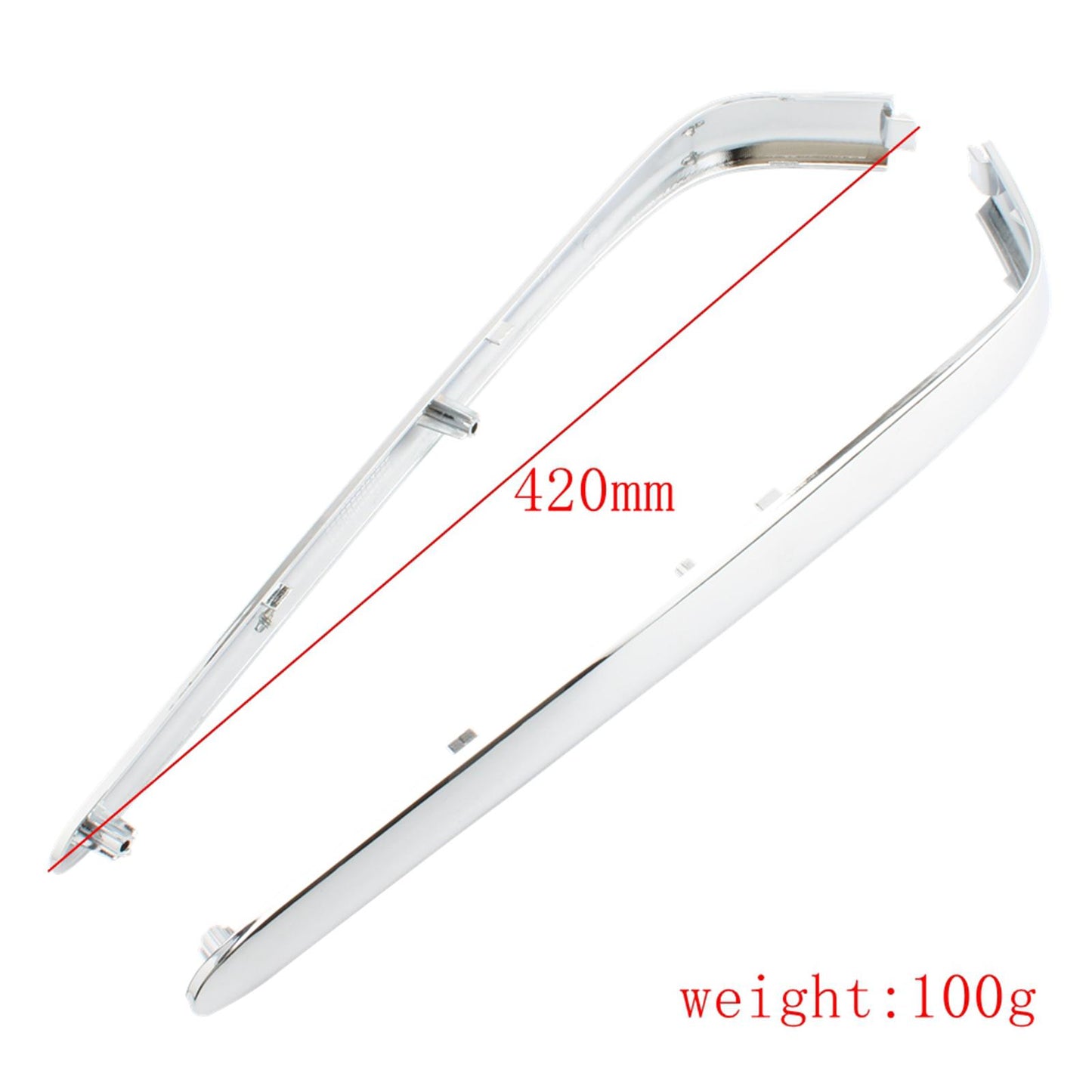 2Pcs Motorcycle Cover Mouldings Replaces for Honda Goldwing GL1800