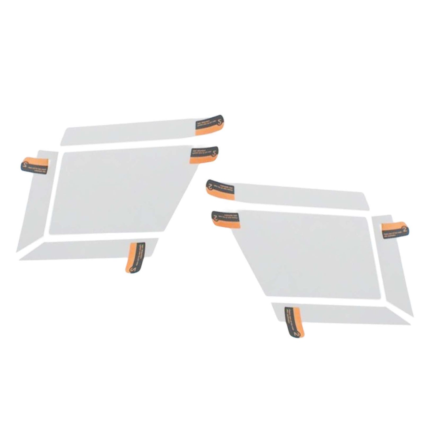 2 Pieces Motorcycle Dashboard Screen Protector Fit for Yamaha Tracer 9