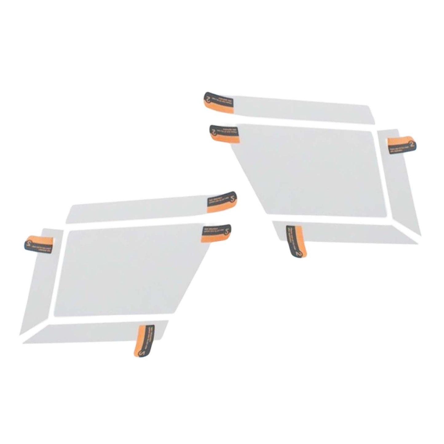 2 Pieces Motorcycle Dashboard Screen Protector Fit for Yamaha Tracer 9