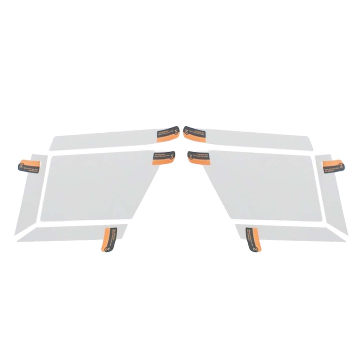 2 Pieces Motorcycle Dashboard Screen Protector Fit for Yamaha Tracer 9