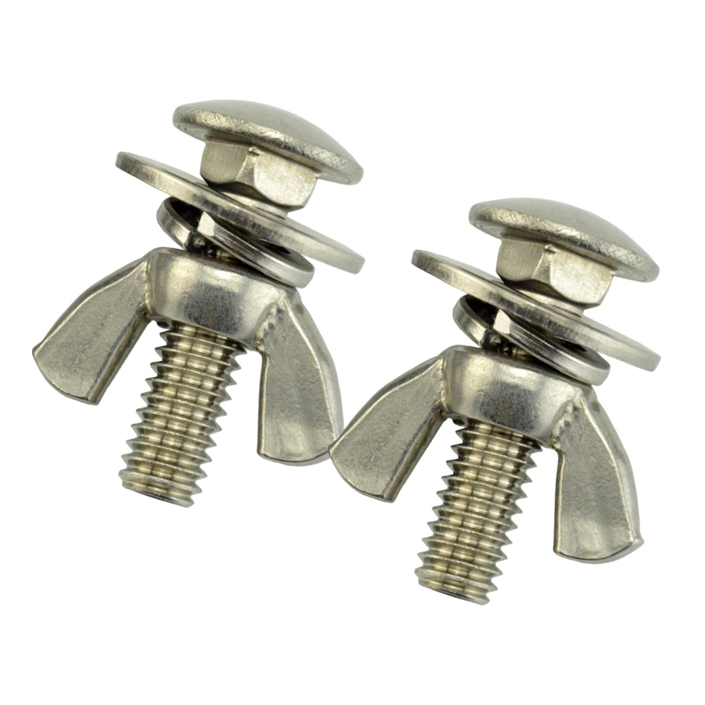 2 Pieces Tech Diving Butterfly Screw Bolts Wing Nut Set for Backplate