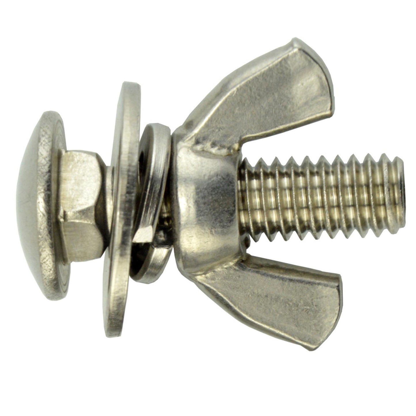 2 Pieces Tech Diving Butterfly Screw Bolts Wing Nut Set for Backplate