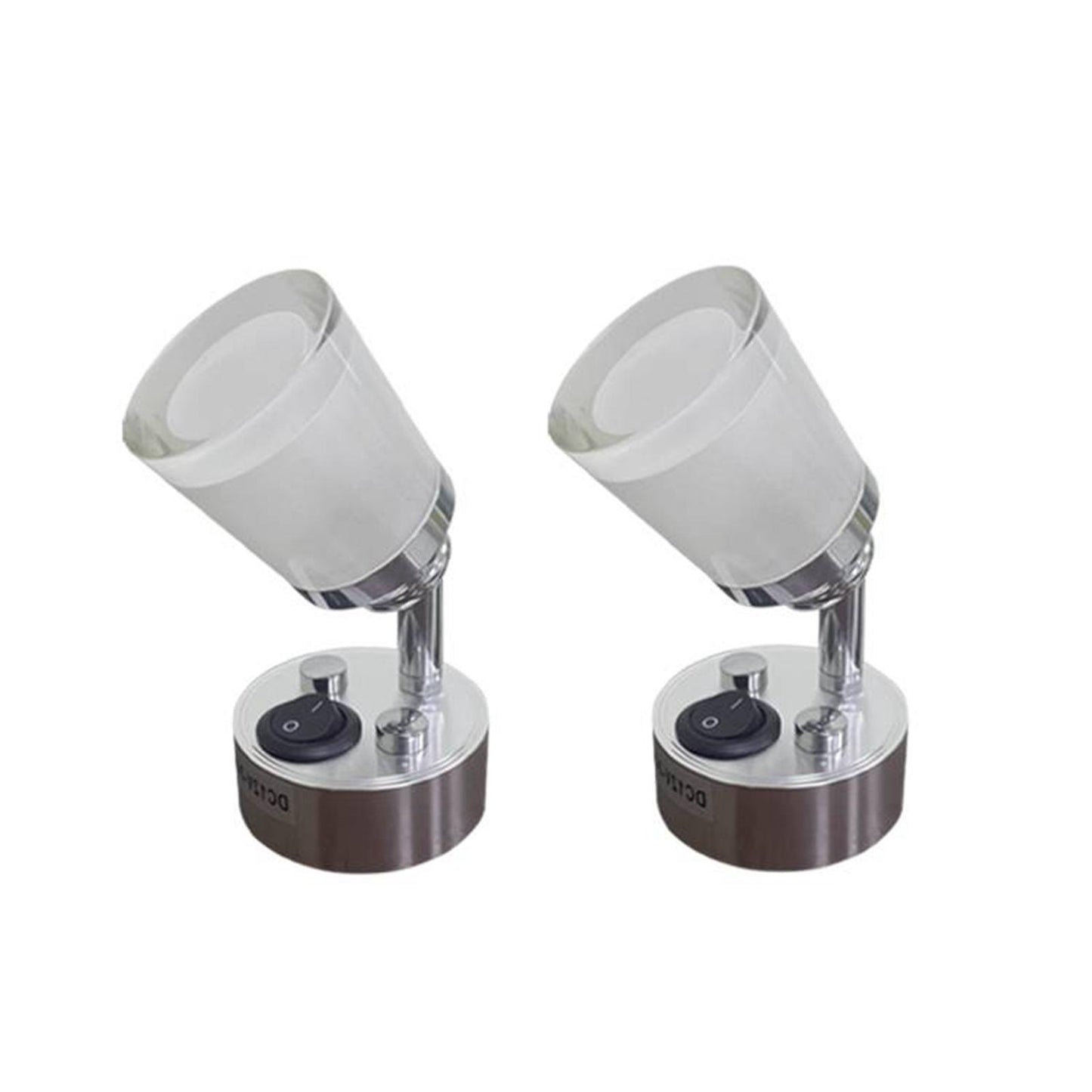 12-24V RV Reading Lamp 3W LED Wall Mounted for Motorhome Boats White Light