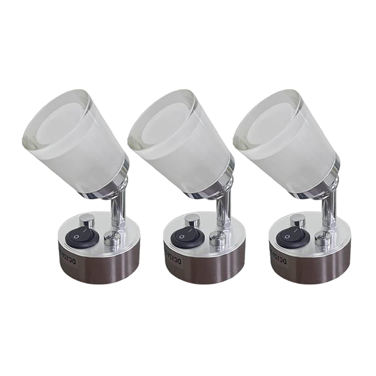 12-24V RV Reading Lamp 3W LED Wall Mounted for Motorhome Boats White Light