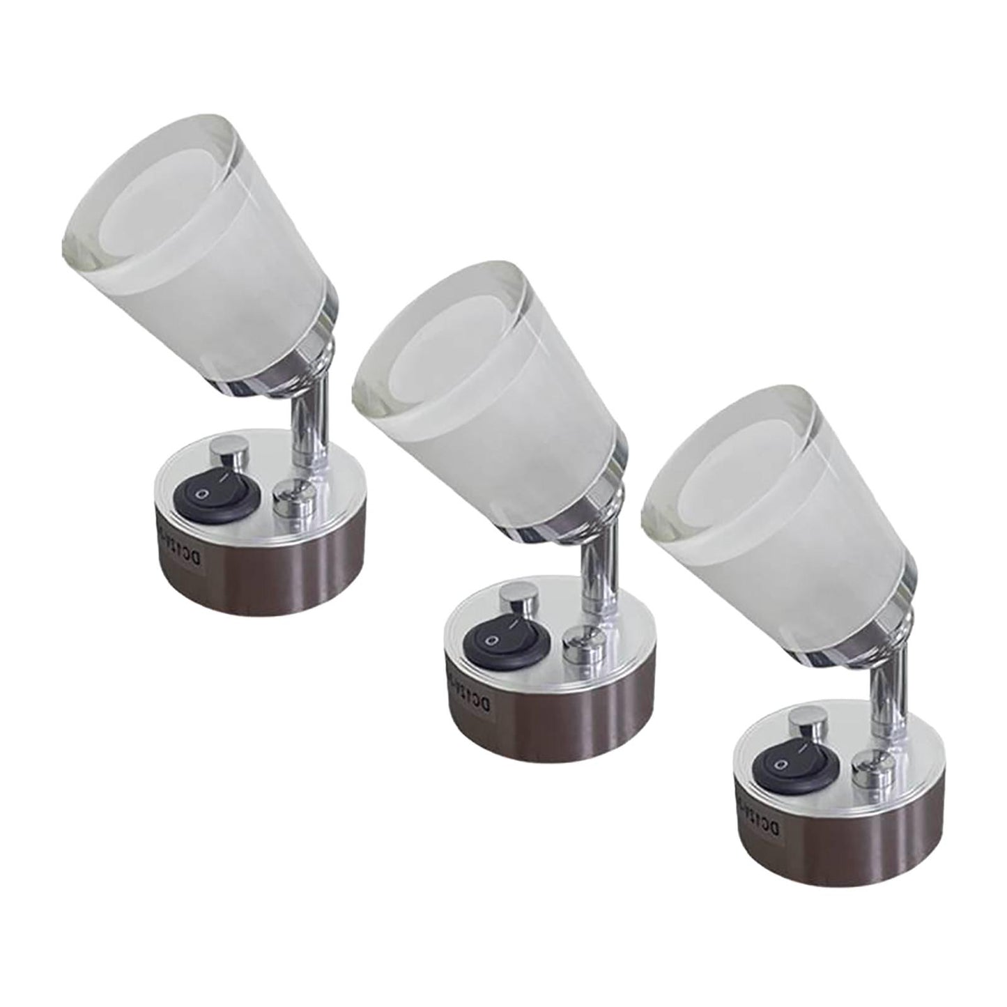 12-24V RV Reading Lamp 3W LED Wall Mounted for Motorhome Boats White Light