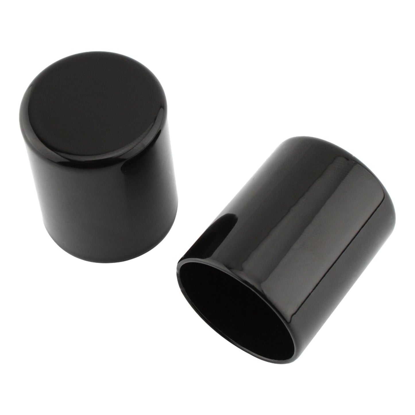 2Pcs Docking Hardware Point Cover Kit for Flht Touring Street Glide Black