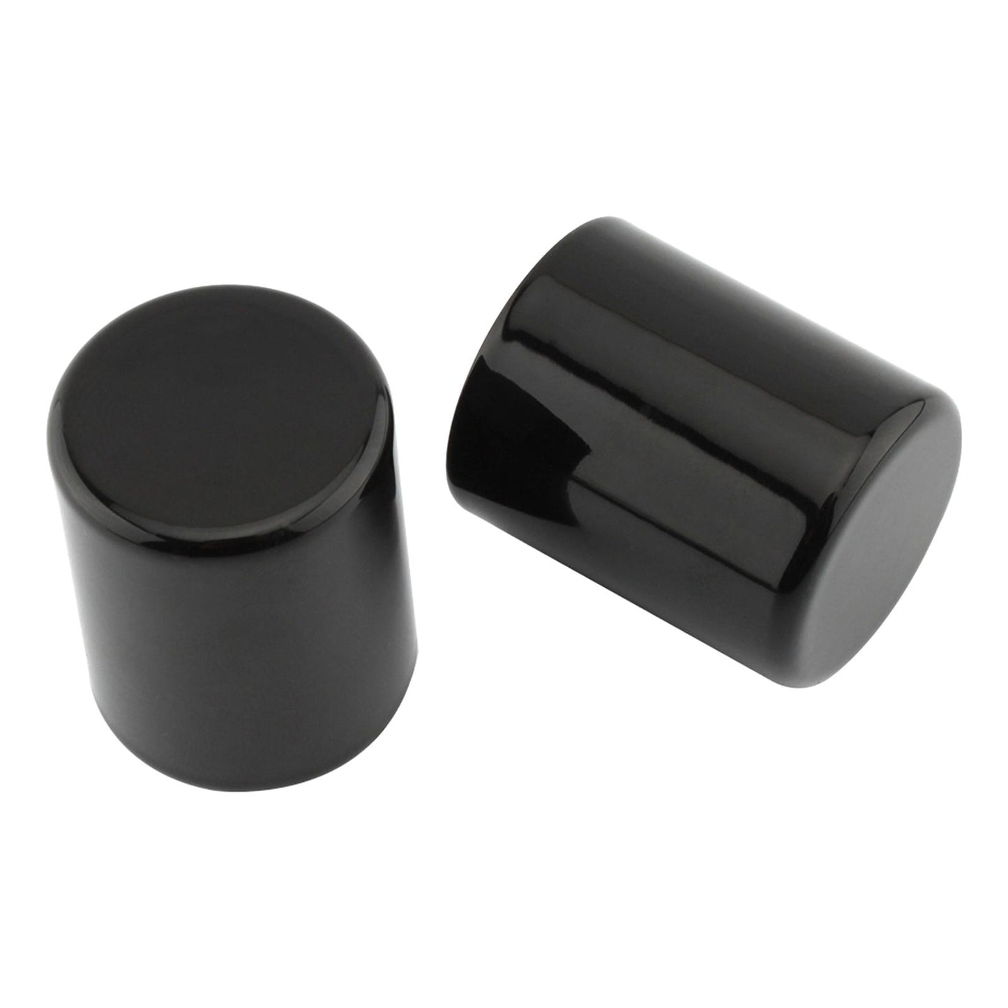 2Pcs Docking Hardware Point Cover Kit for Flht Touring Street Glide Black