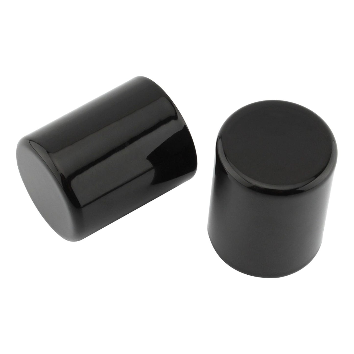 2Pcs Docking Hardware Point Cover Kit for Flht Touring Street Glide Black