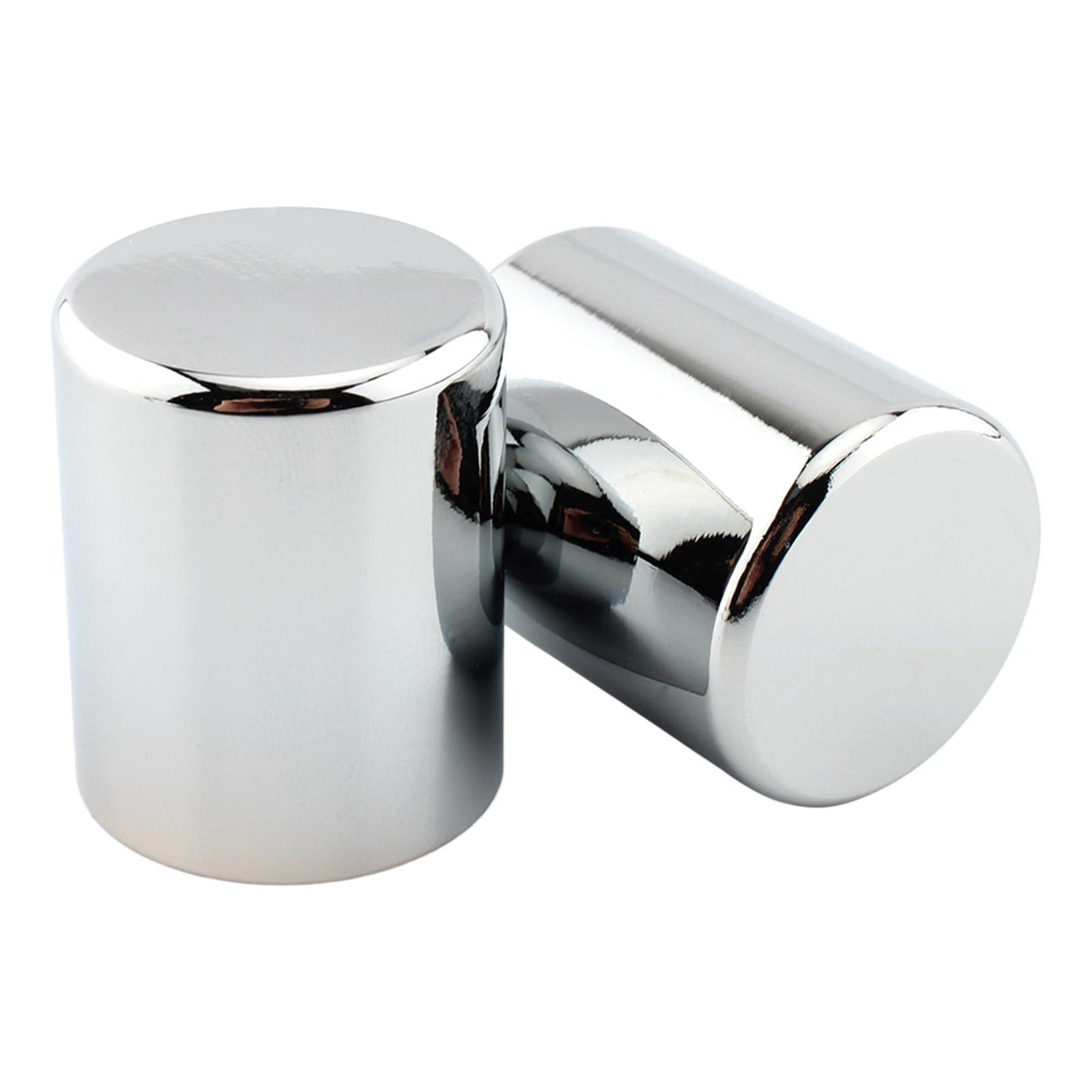 2Pcs Docking Hardware Point Cover Kit for Flht Touring Street Glide Silver